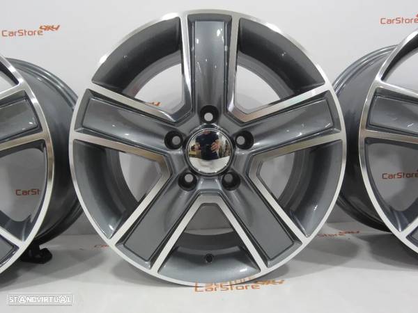 Jantes de carga 1250kgs cada, ideal para Ford Transit, Mercedes Sprinter, Peugeot Boxer etc - 3