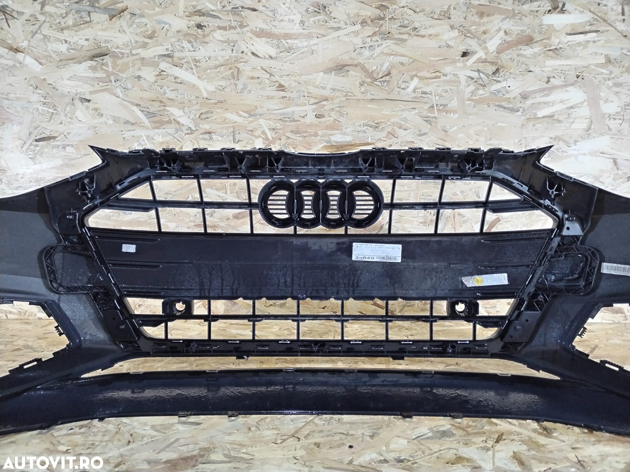 Bara fata Audi A4, B9, Facelift, 2020, 2021, 2022, 2023, 8W0807437AH. - 2