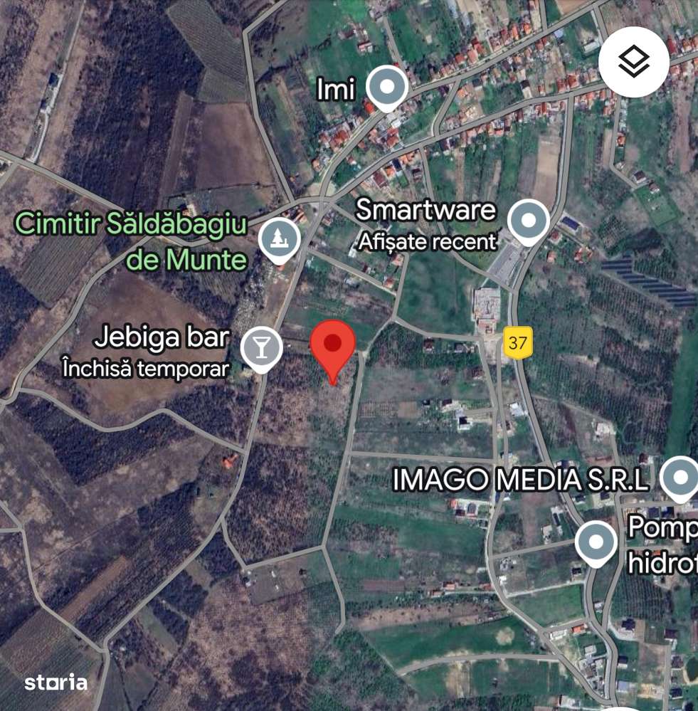 Teren 5000 mp , Saldabagiu de Munte ,panorama spre lac - Imagine principală: 3/3