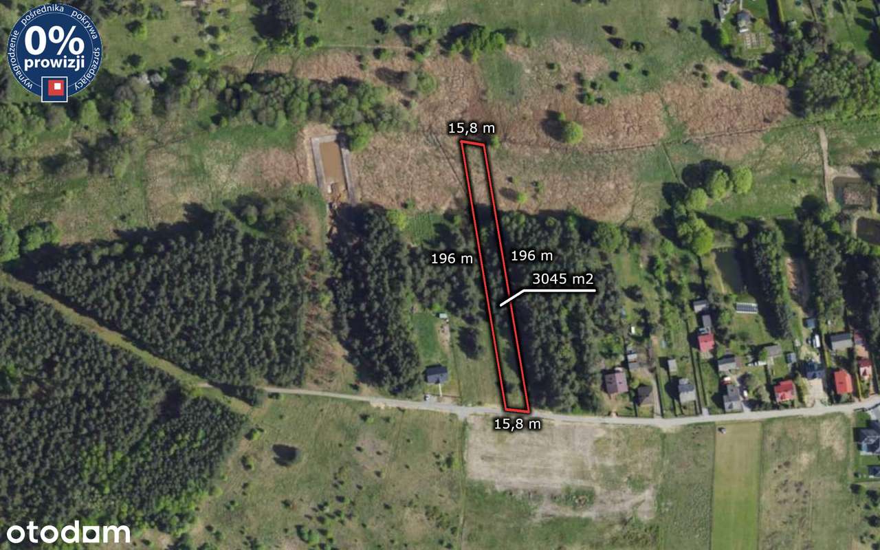 Na sprzedaż działka budowlana w zielonej okolicy | Zawiercie Bzów. - Pełny obrazek: 5/6