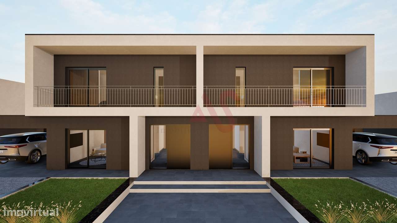 Moradia Geminada T3 de Luxo, com 1 Suite, Garagem fechada, cozinha mob - Grande imagem: 4/17