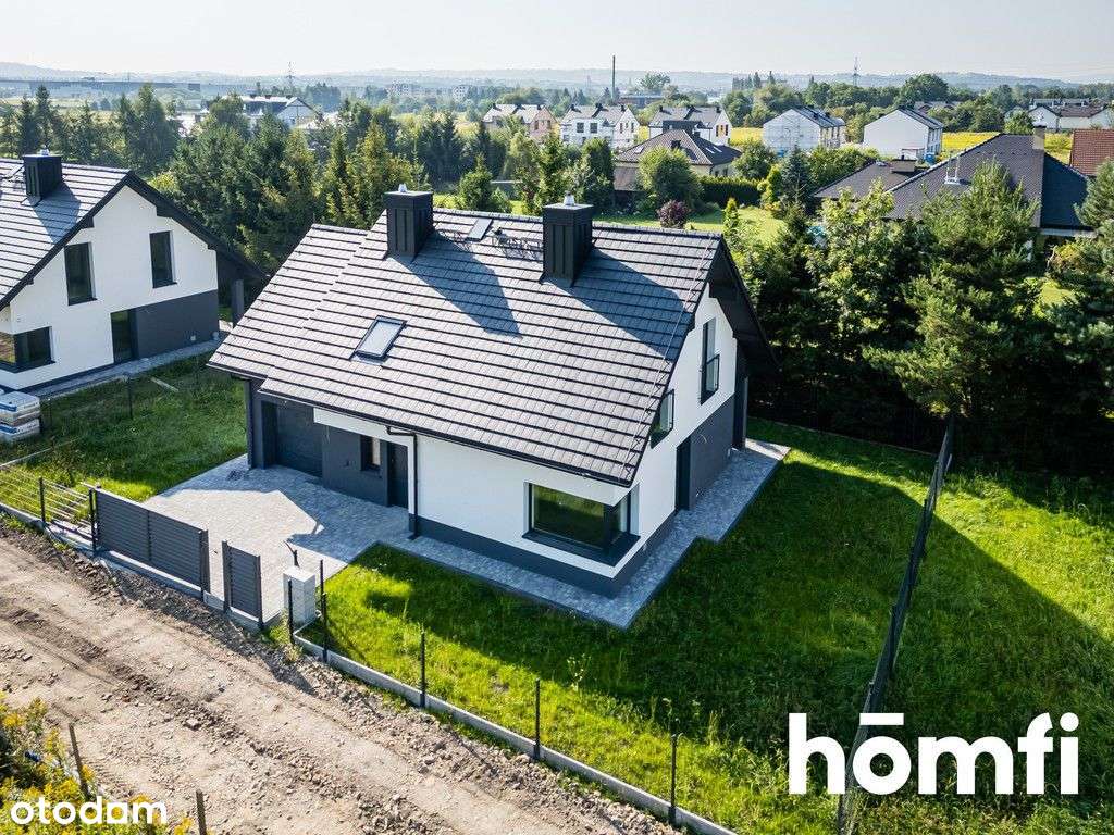Domy w spokojnej i zielonej okolicy Skawiny