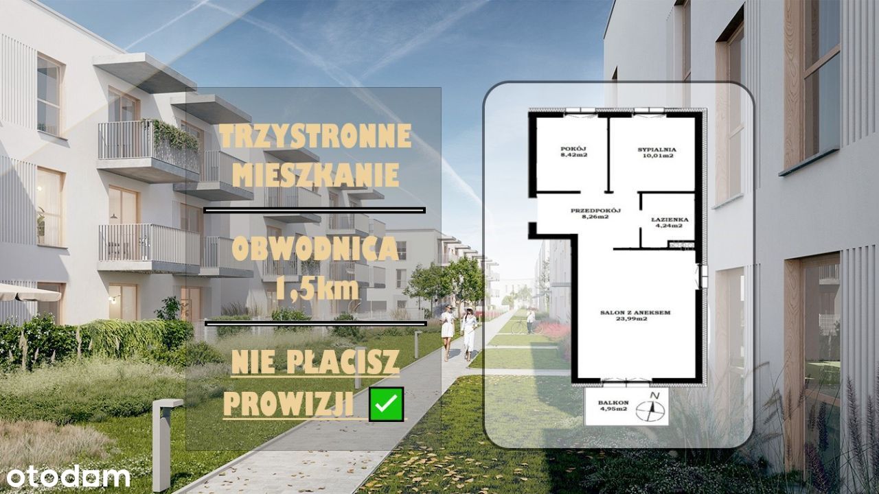 LIPA PIOTROWSKA | Zielone tereny | Prowizja 0%