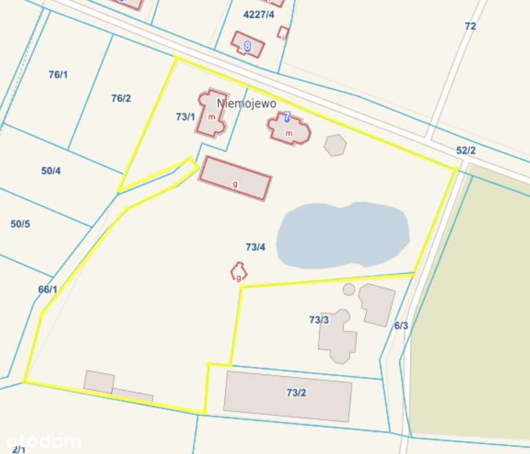 Dwa domy, siedlisko ze stawem i halą, wśród lasu-4