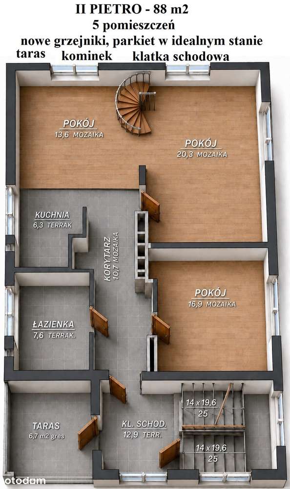 INWESTYCJA Z OGROMNYM POTENCJAŁEM -38 pomieszczeń, 505 m2 - 2180 zł/m2-18