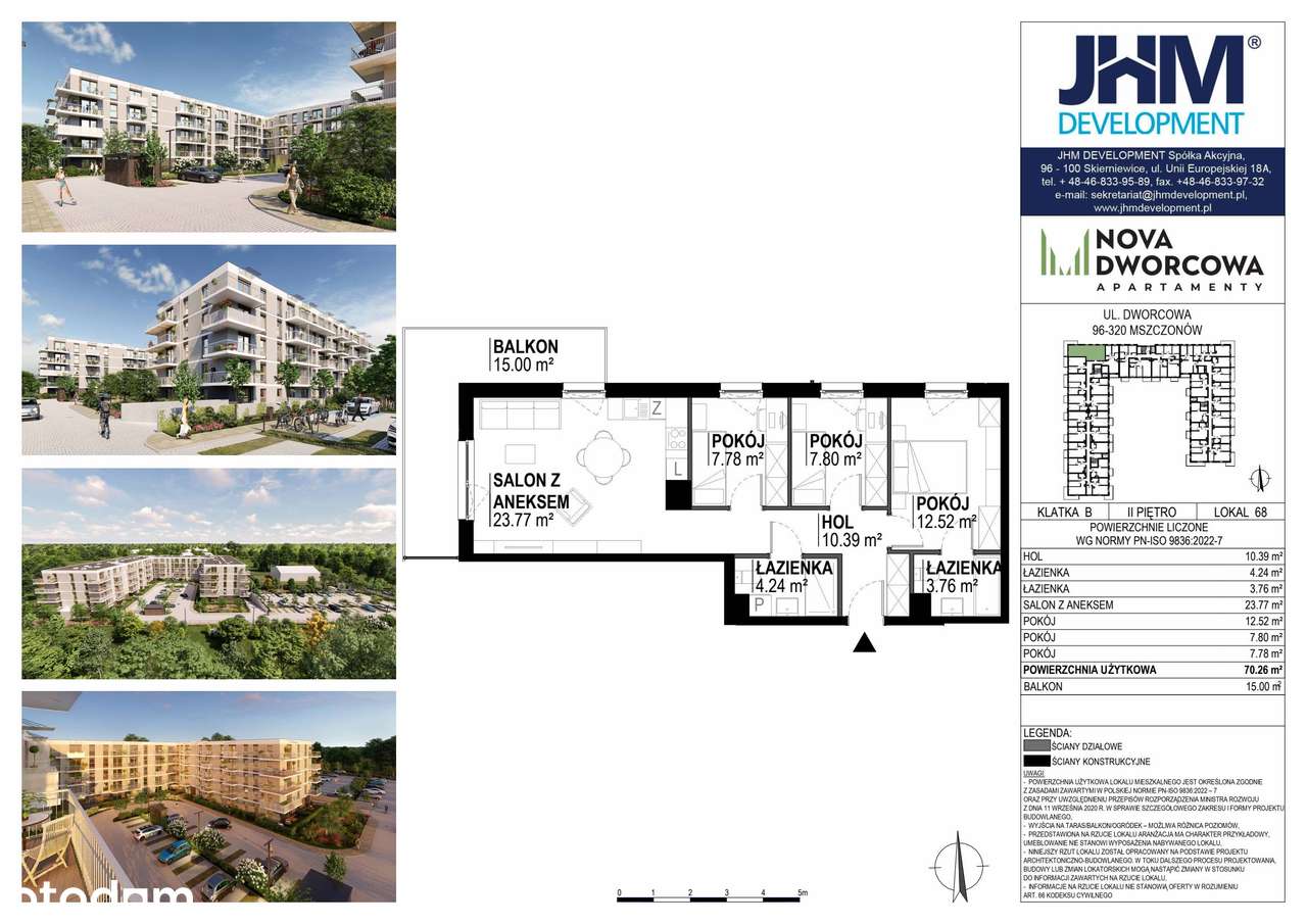 Nova Dworcowa | mieszkanie 4-pok. | B.2.68 - Pełny obrazek: 2/9