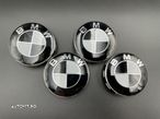 Set Capace Jante BMW negru 68mm - 2