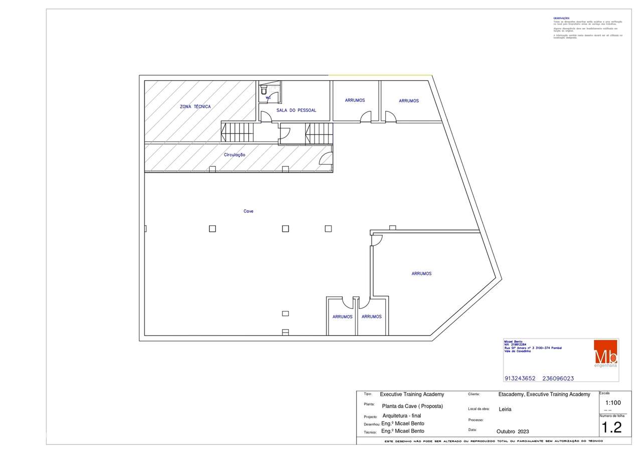 Prédio Comercial com Grandes Áreas – Rua de S. Tiago nº 1, Leiria-10