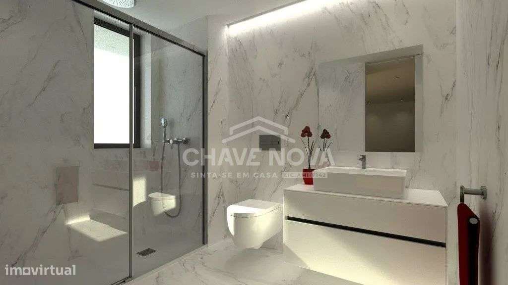 Apartamento T0 Novo c/ Terraço e Lugar de Garagem em Mafamude-14