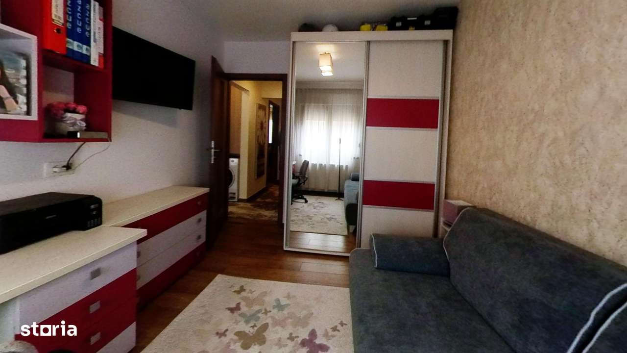 Apartament 3 camere 2 bai spatios utilat/mobilat-6