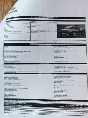 Hyundai Bayon 1.0 T-GDi M-Hybrid 100 CP 6iMT Led Line - 18