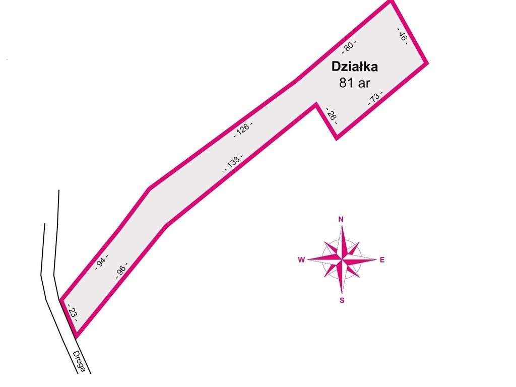 Działka 81 ar z Wz w Grabówce k. Brzozowa - Pełny obrazek: 4/10