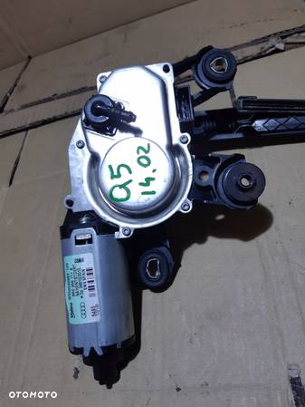 AUDI Q5 8R MECHANIZM SILNICZEK WYCIERACZKA TYŁ KOMPLET 8R0955711B - 4