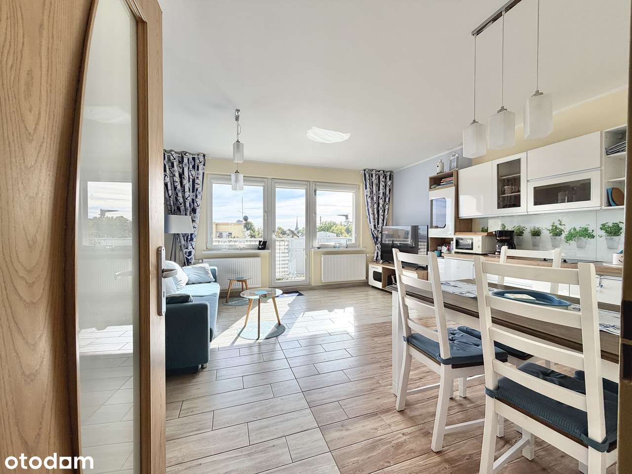 Słoneczne mieszkanie  52 m2 w morskim stylu przy Parku, Świnoujście-4