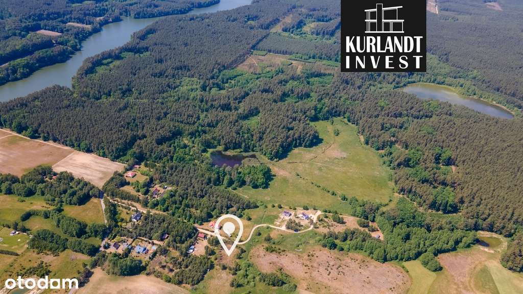 Działka 1.997 m² Zalew Żur Bory Tucholskie-2