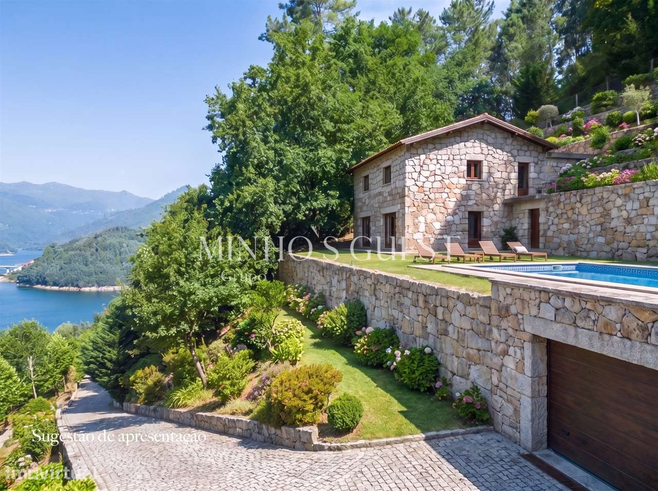 Moradia Rústica V3 (250m2) c/ vista rio - Caniçada, Gerês-4