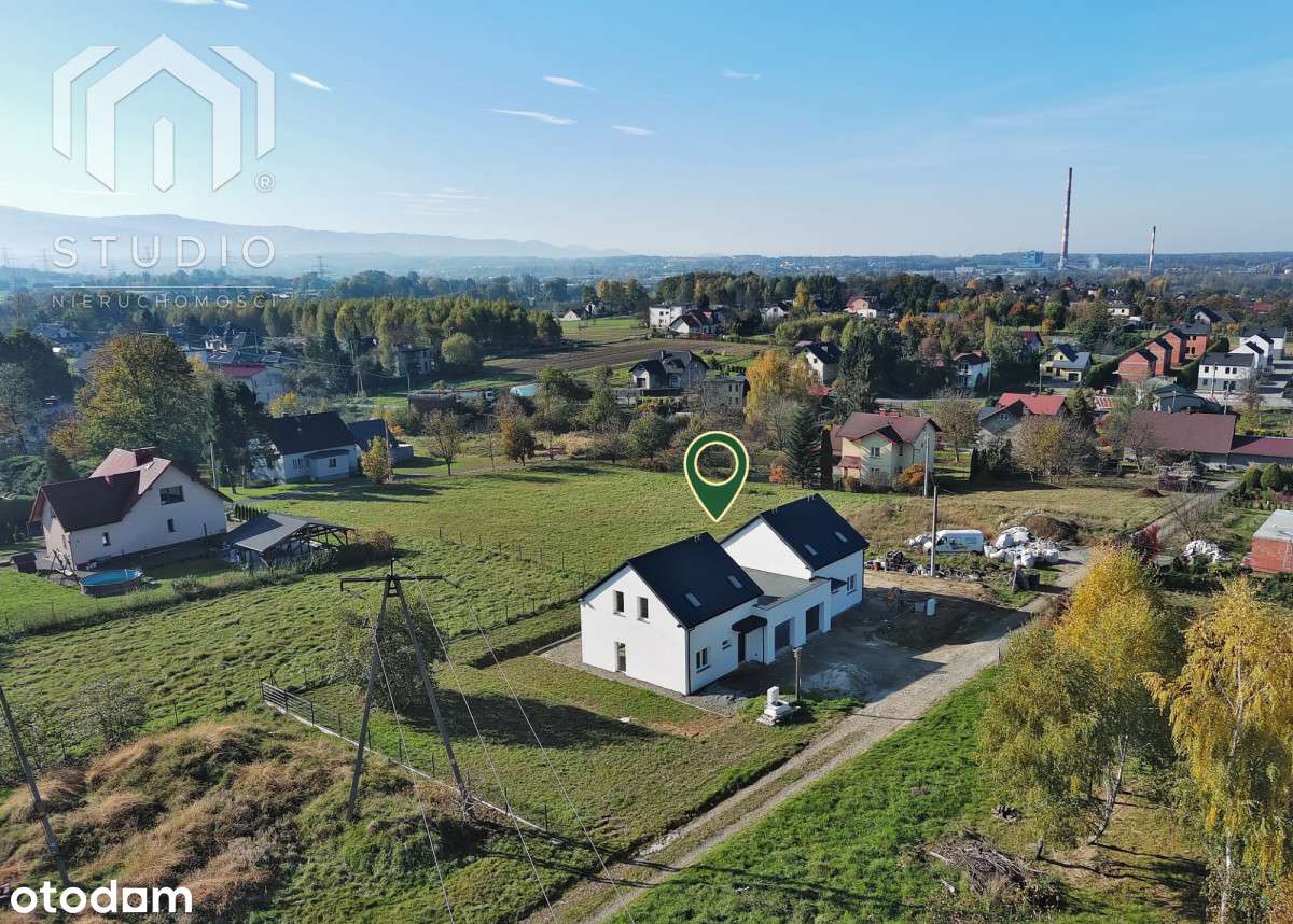 Bliźniak łączony garażem! Komorowice-bez prowizji-11