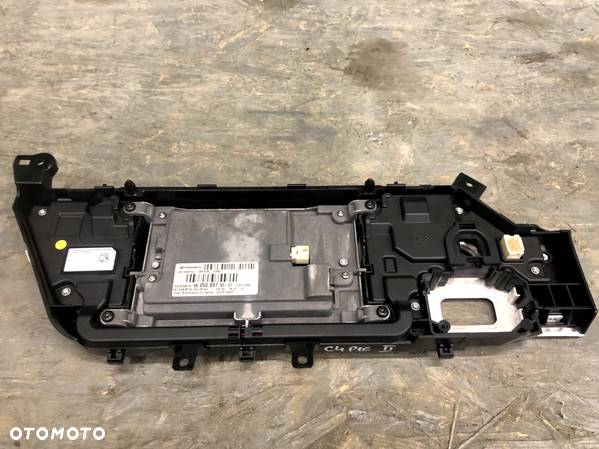 CITROEN C4 PICASSO II PANEL DESKI ROZDZIELCZEJ KLIMATYZACJI STEROWANIE EKRAN WYŚWIETLACZ NAWIGACJI NAVI 98011194XU 9805089780 - 4