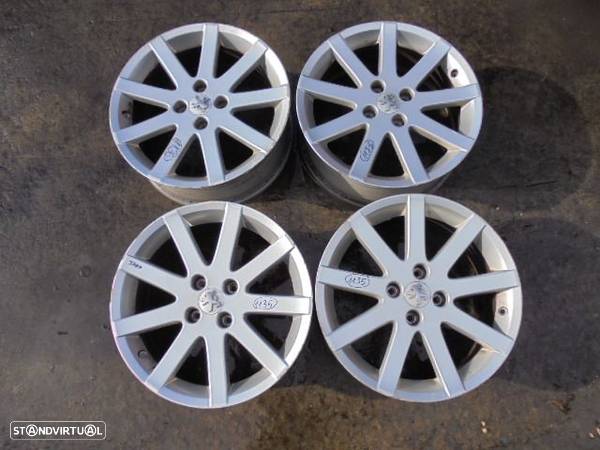 Jogo De Jantes 9680508580 PEUGEOT 207 2009 1.6I 150CV 2P CINZA 26 7Jx17 4X108 65MM - 3