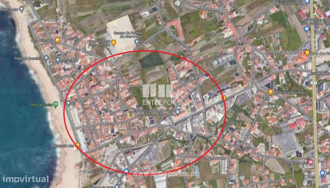 Venda de Terreno com 646 m2, próximo da praia, Aver-o-Mar, Póvoa de - Grande imagem: 3/4