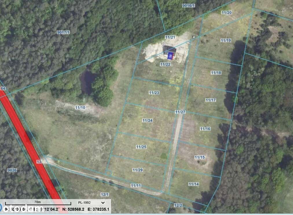 Stawiany, przepiękne działki tuż przy lesie, WZ - Pełny obrazek: 4/4