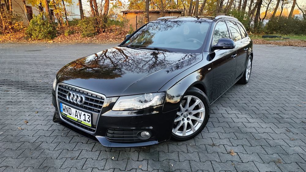 Audi A4 B8 2.0 TDI DPF S line Sportpaket (plus) 2009