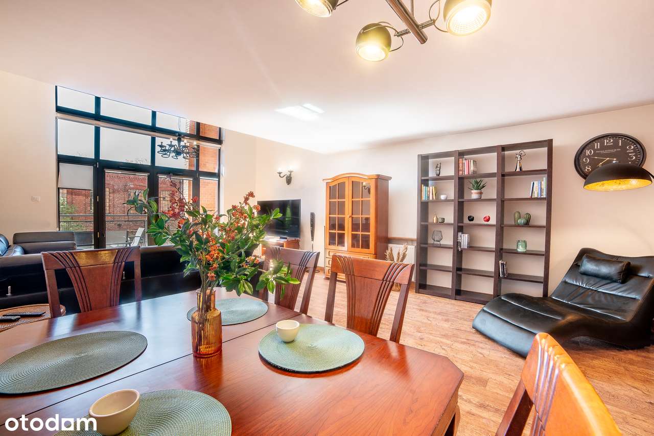 Loft 126 m² | 2 oddzielne sypialnie | 2x parking| Tymienieckiego 25c