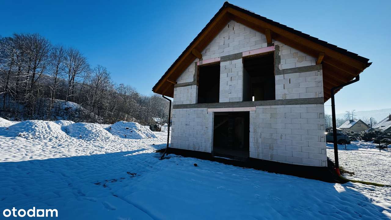 Dom w Wisteriach 8 w stanie surowym blisko rzeki 124,66 m2 BRENNA - Pełny obrazek: 5/20