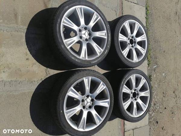 MERCEDES 18" cls e sl koła RH aluminiowe - 1