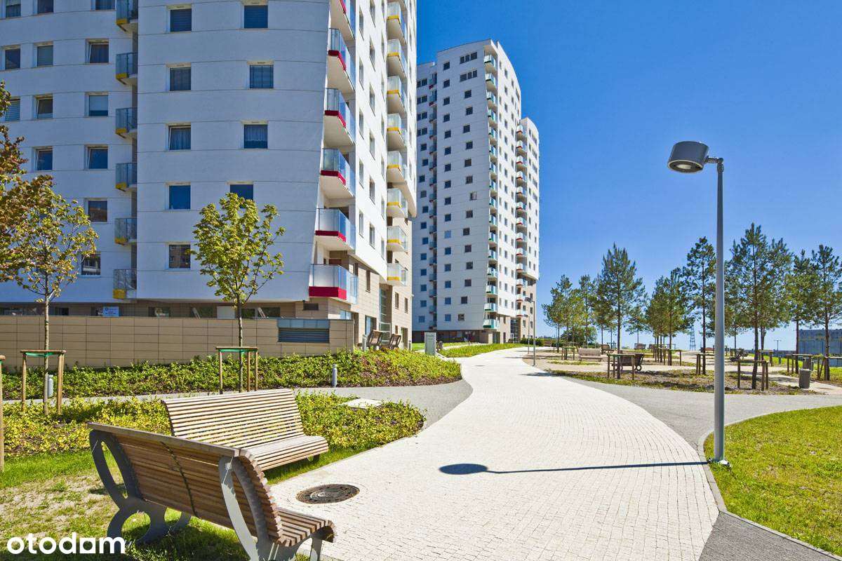 38,52 m2 Gdańsk Morena - 2 pokoje - 1 piętro - e. południowo-zachodnia-1