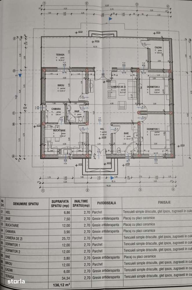 Casă parter nouă, 3 dormitoare, terasă , Nojorid – proprietar - Imagine principală: 4/18