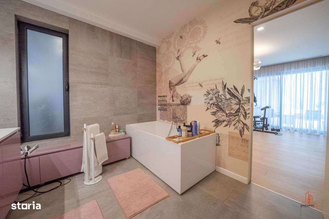 Apartament 3 camere Herastrau - Nordului, 2 locuri parcare, jacuzzi ex-12