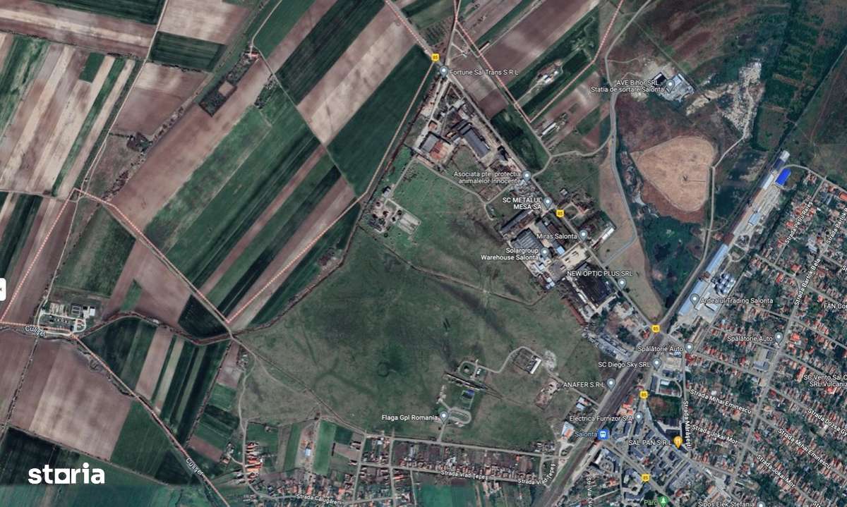 Teren intravilan str. Ghestului 62865mp curti constructii cu utilitati - Imagine principală: 1/13