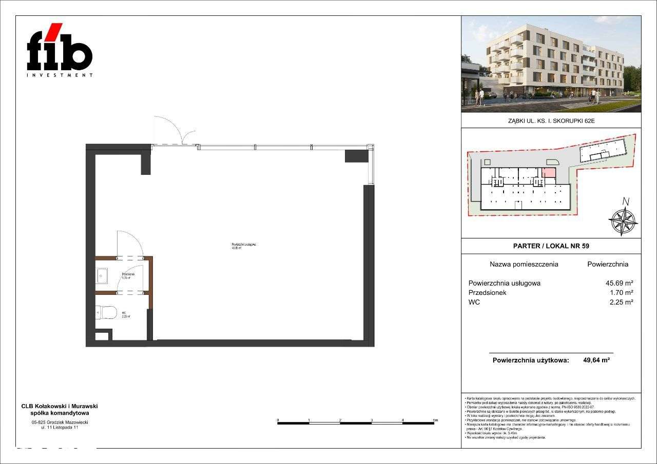 Lokal usługowy 220 m2 Ząbki-3