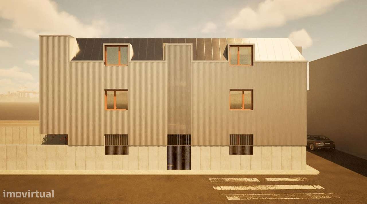 Apartamento T0 com varanda, Pereiró-1