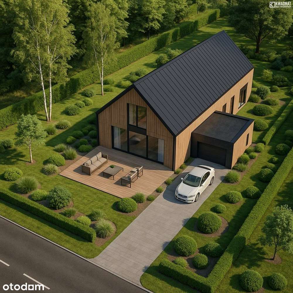 Działka budowlana o powierzchni 1500 m2 w Marysini - Pełny obrazek: 1/3