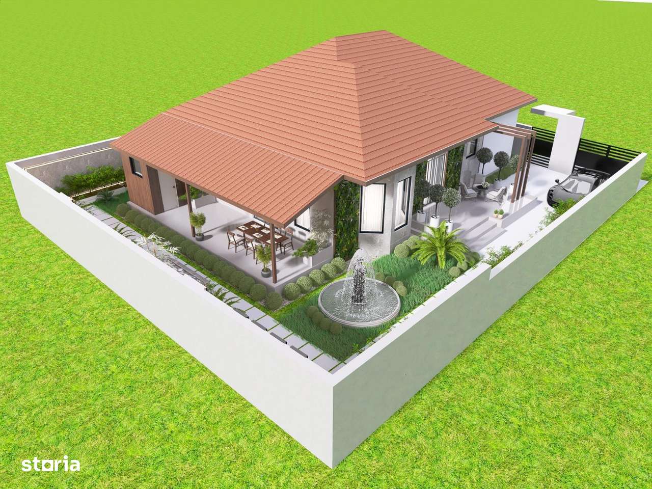 FARA COMISIOANE Gulia aproape asfalt casa PARTER pod placa camera tehn-4