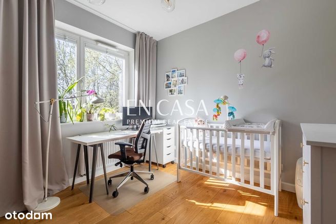 Rodzinny apartament na Woli z widokiem na zieleń-11