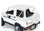 Capota de lona em branco branca Suzuki Samurai e Santana - 1