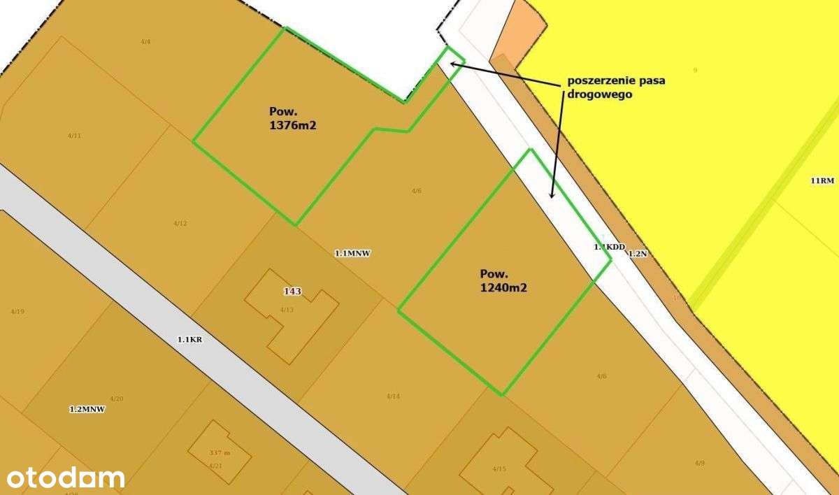 Grudziądz Owczarki ul.Morelowa 2 działki budowlane - Pełny obrazek: 4/9