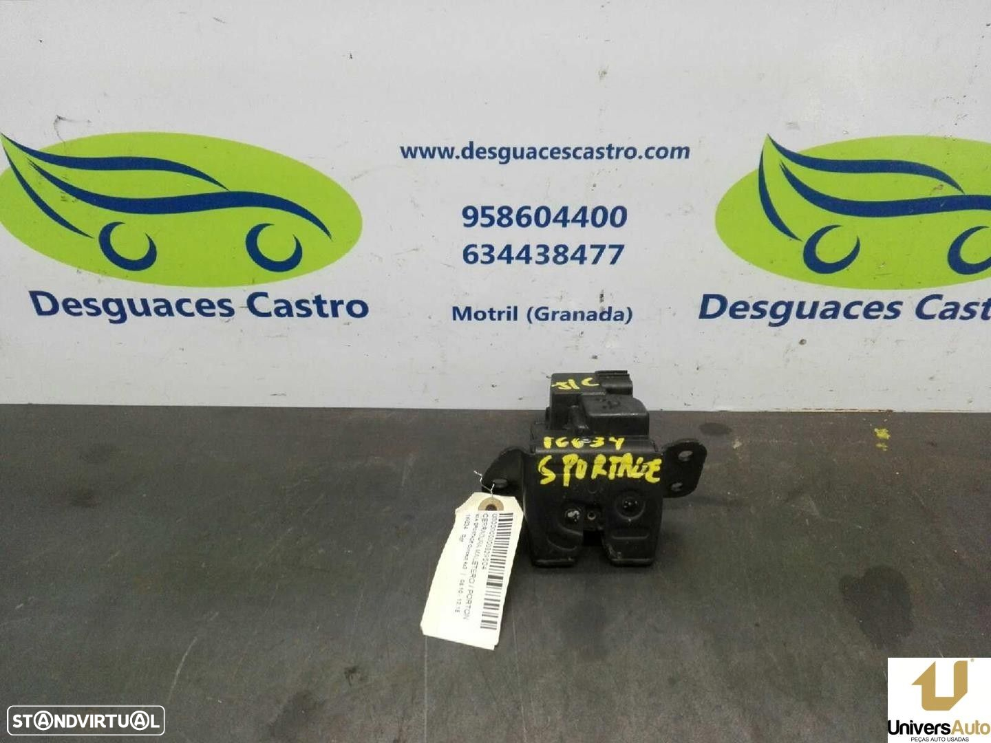 FECHADURA MALA / PORTA TRASEIRA KIA SPORTAGE 2011 - - 4