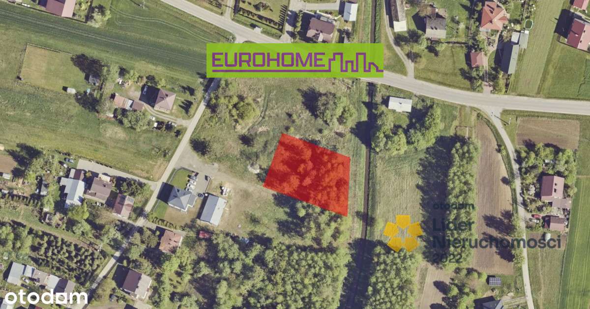 Działka 13,68 ar Trześń- spokojna okolica--1