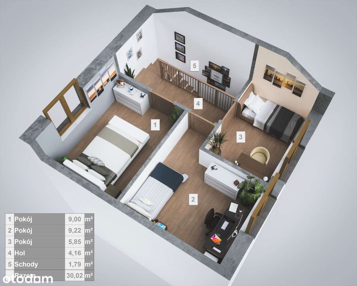 Segment z garażem otulina puszczy słupeckiej ODDANIE koniec ROKU - Pełny obrazek: 4/11