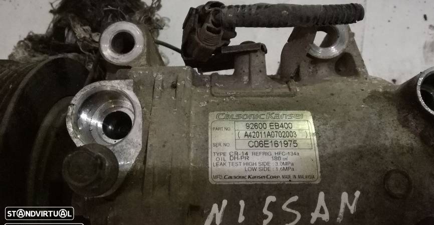 Compressor de AC Nissan Navara D40 2006 Ref-C06E161975 - 2