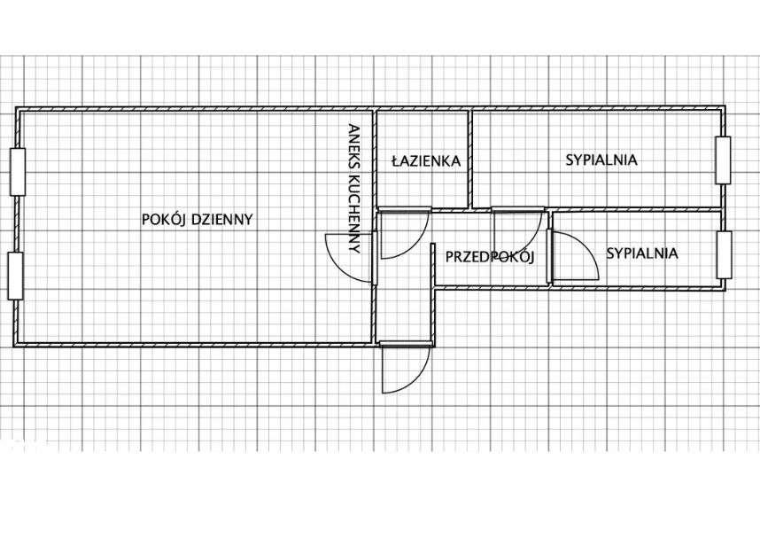 60 m2 / 3 pokoje / po generalnym remoncie-5