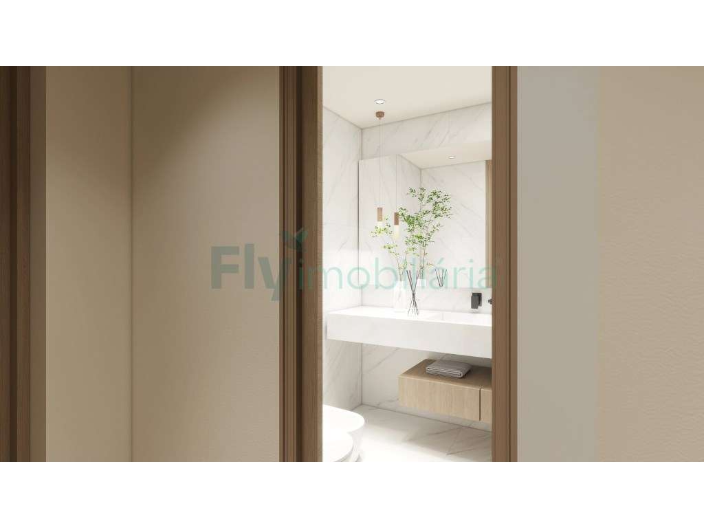 Apartamento T3 com excelente áreas em Lousada-53