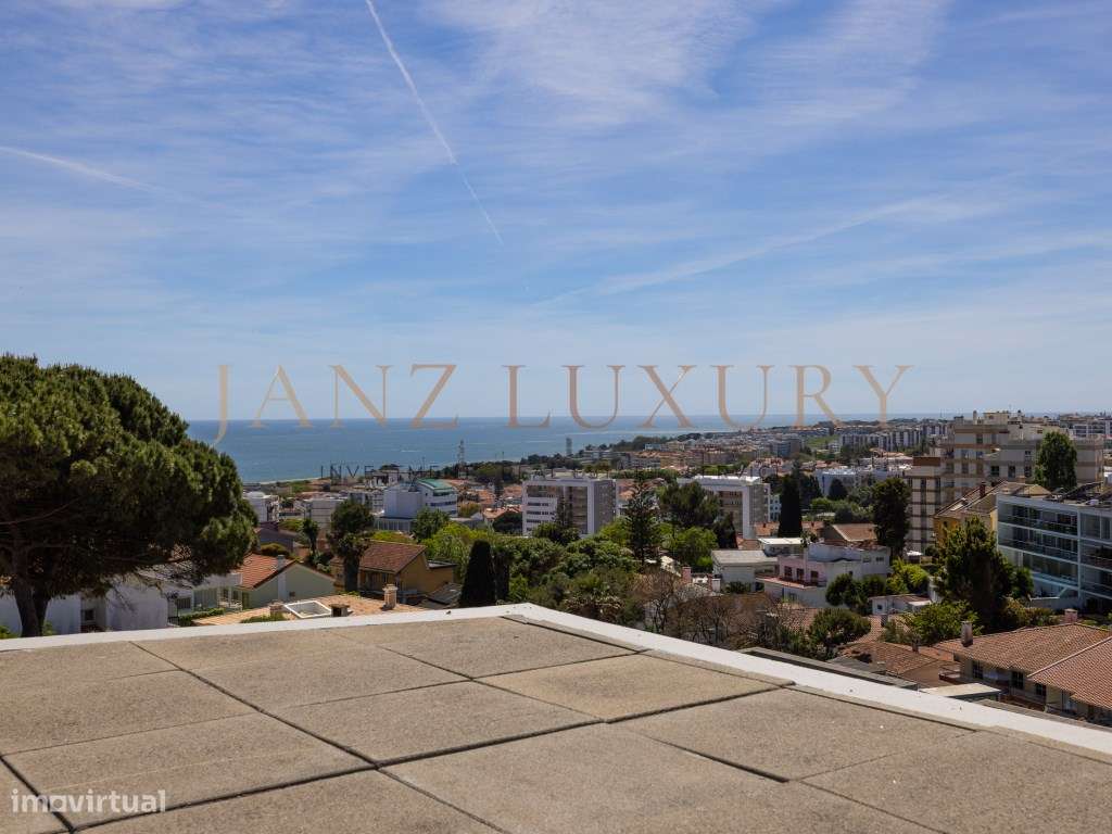 Moradia T4 Contemporânea com Vista Mar Total e Rooftop | Paço de Arcos-57