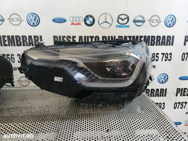 Faruri Far Stanga Dreapta Full LED Bmw G42 G87 Complete Volan Stanga Model SHADOW Impecabile Cod 8083636 8083635 Dezmembrez Bmw G42 M2 240I Motor B58B30B - Dezmembrari Arad - 6