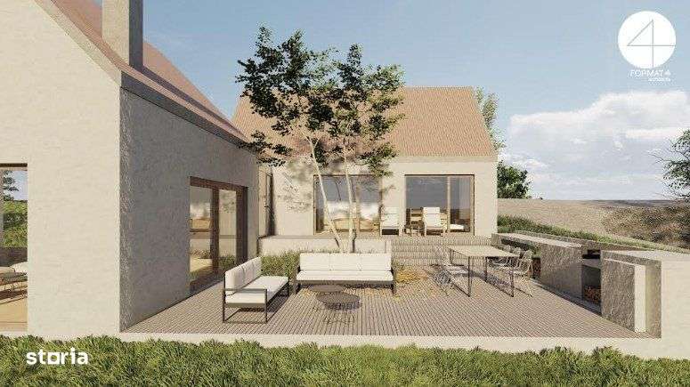 Teren autorizat 1200 mp, pentru o casa individuala 175 mp, loc. Rediu-1