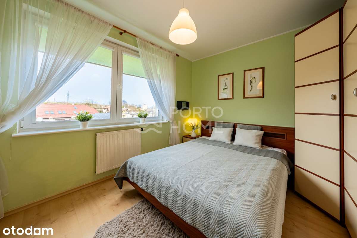 Dwustronne, słoneczne mieszkanie I Widok na zieleń-12